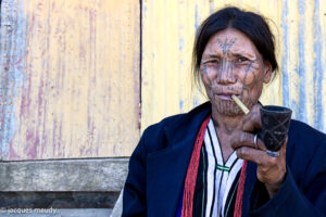 jacques maudy photography, chin state, chin tattooed women, jacques maudy, jacquesmaudyphotography, Myanmar