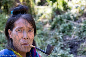 chin state, chin tattooed women, jacques maudy, jacquesmaudyphotography, Myanmar