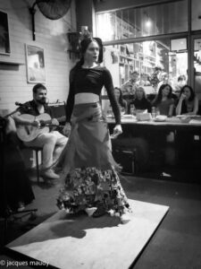 cameron James, tablao flamenco, Flamenco house brisbane, pata negra spanish Bar, jacques maudy photography